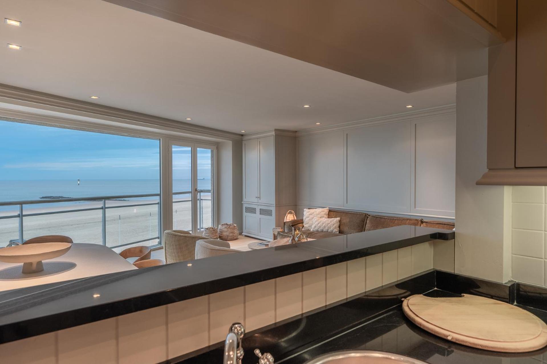 Appartementen Op De Zeedijk In Knokke Op De 3E En 4E Verdieping Van Logie Marie Knokke-Heist Exterior foto
