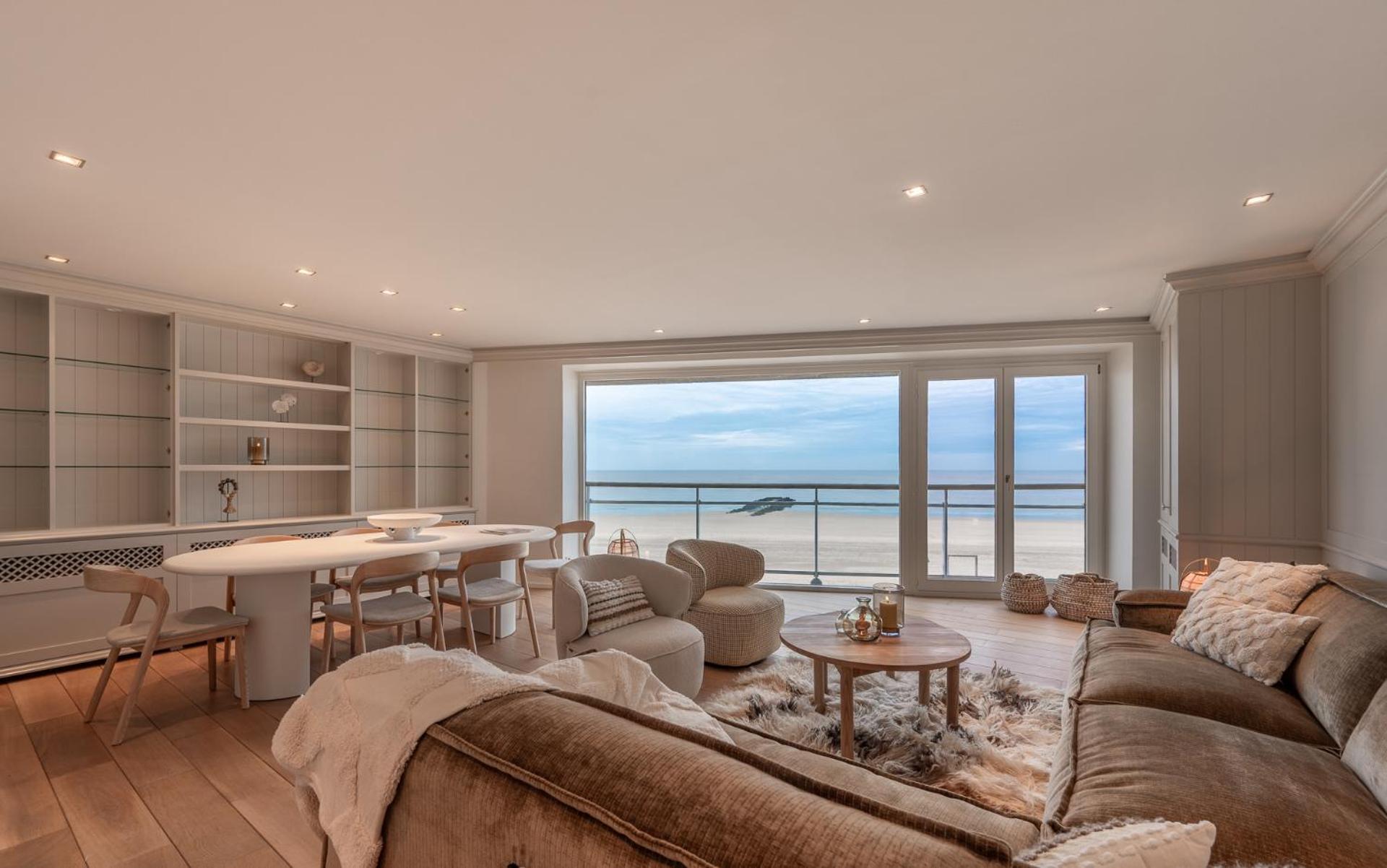 Appartementen Op De Zeedijk In Knokke Op De 3E En 4E Verdieping Van Logie Marie Knokke-Heist Exterior foto